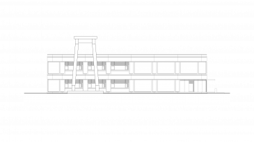 C1 17.02 Bürogebäude Fanger, Giswil / Ansicht Süd